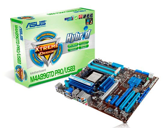 ASUS M4A89GTD PRO USB3 motherboard