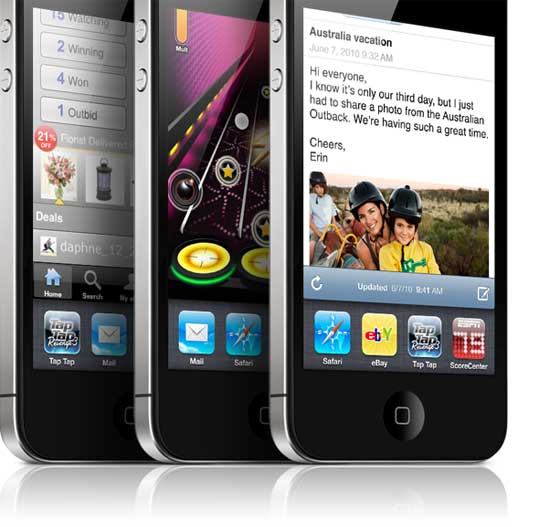Σύγκριση iPhone 4 με άλλα smartphone