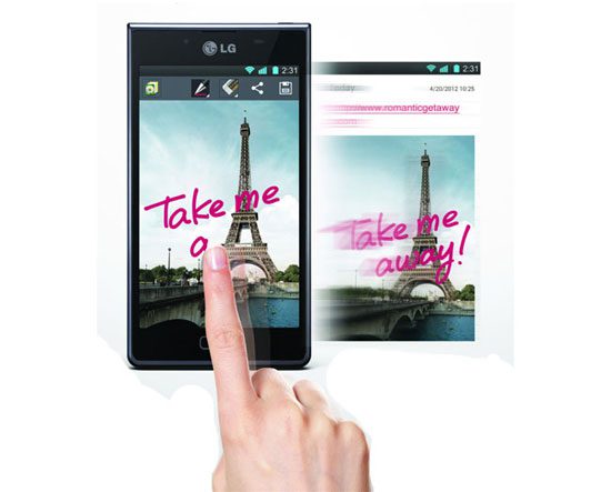 LG Optimus UI 3.0 με εξελιγμένα χαρακτηριστικά και λειτουργίες