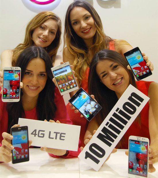 Η LG πούλησε 10 εκατ. LTE smartphones