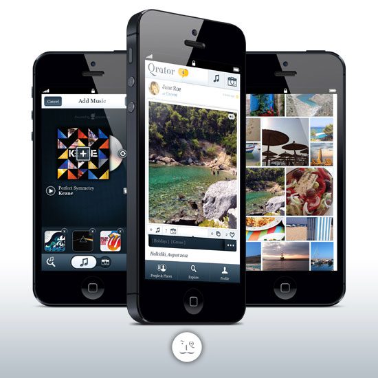 Qrator: Δωρεάν iPhone App για να μοιραστείς τις εμπειρίες της ζωής σου