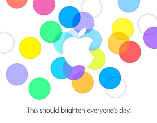 Apple πρόσκληση event iPhone 5S