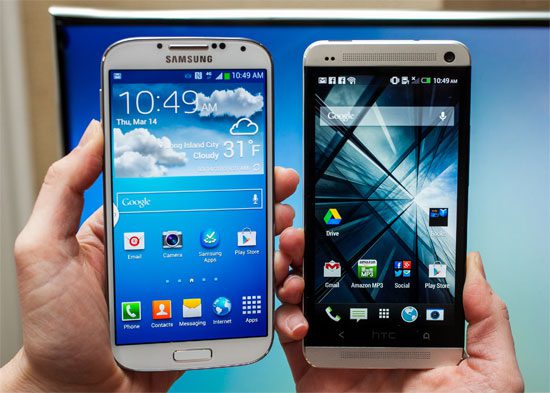 Αναγνώριση προσώπου σε HTC One και Samsung Galaxy S4
