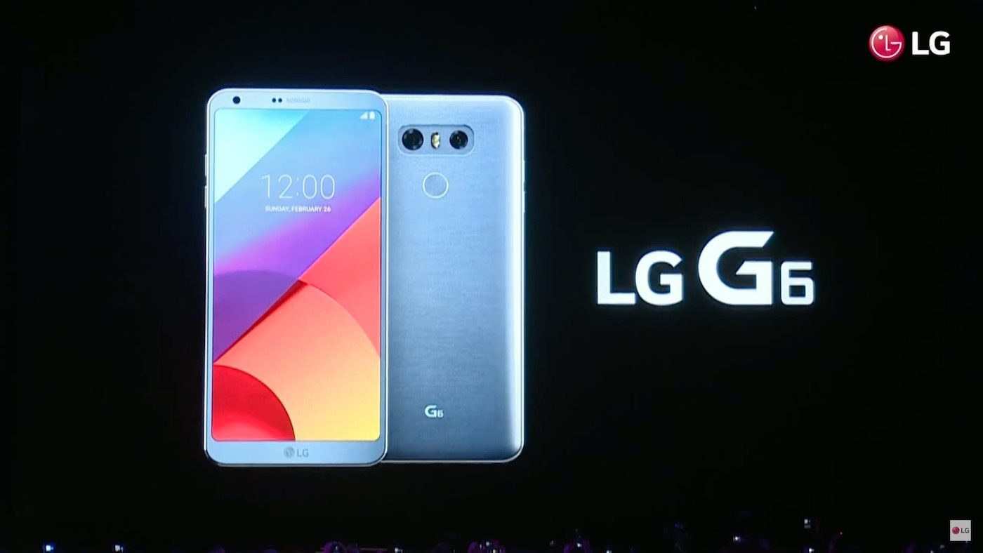 LG G6 announcement