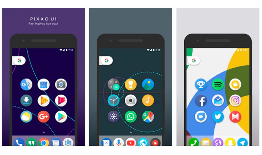 Android PIXXO UI icon pack sale