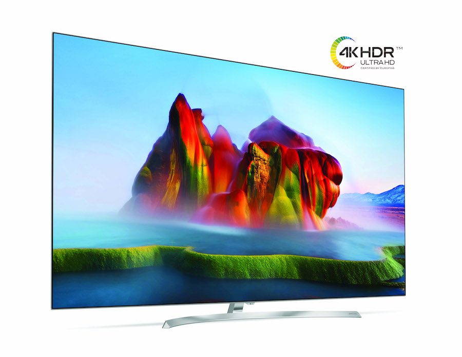 LG SUPER UHD TV with NanoCell Display 4K certification