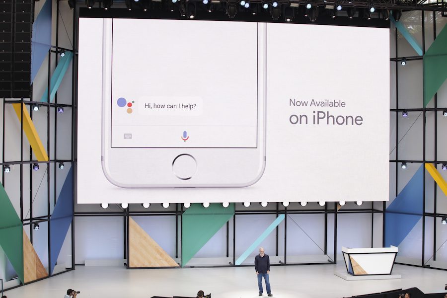 Google Assistant on iOS iPhone
