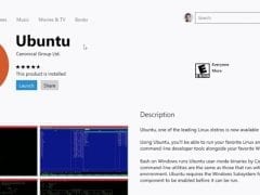 Windows 10 Store Ubuntu