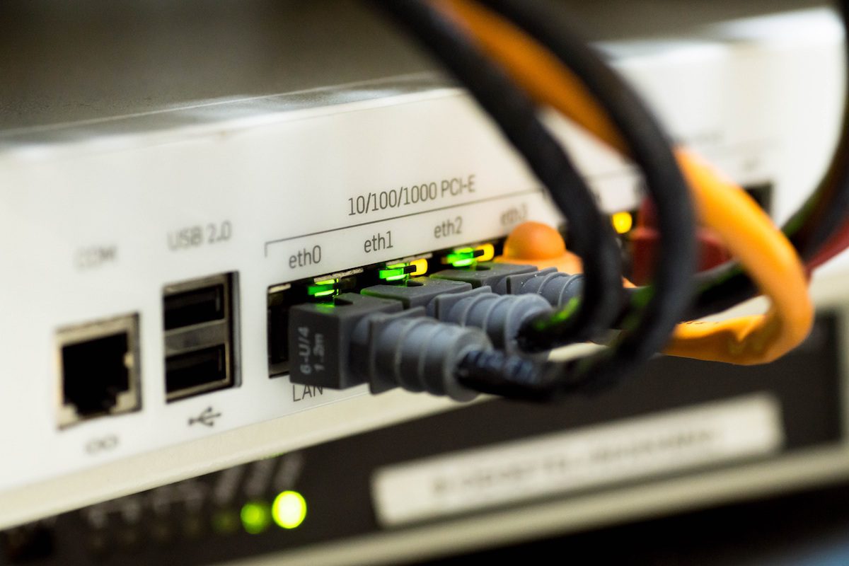 Internet connection cables