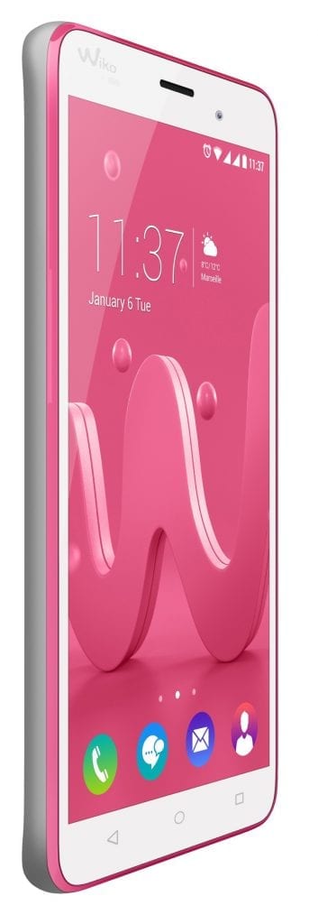 Wiko JERRY pink silver
