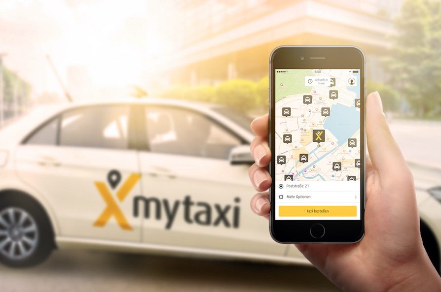 mytaxi on iPhone
