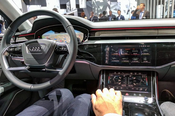 Audi A8 dashboard