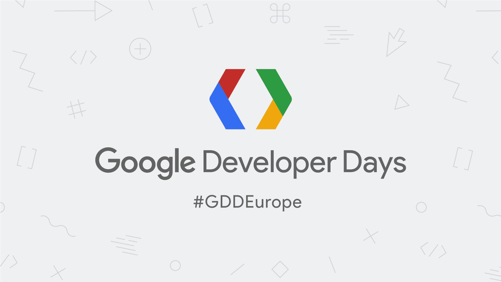 Google Developer Days Europe GDDEurope