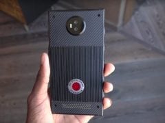 RED Hydrogen One prototype hands on rear