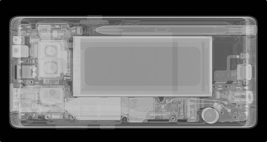 Samsung Galaxy Note8 X ray