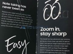 Samsung Galaxy Note8 brochure leak 2