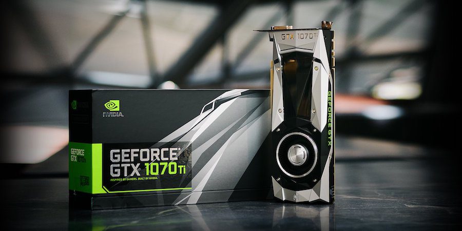 NVIDIA GeForce GTX 1070 Ti packaging