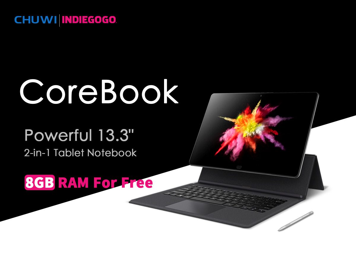CHUWI CoreBook 8GB RAM upgrade