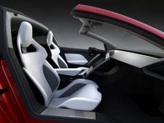 Tesla Roadster interior