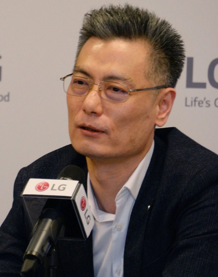 LG Electronics Mobile President Hwang Jeong hwan