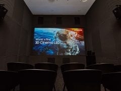 Samsung ISE 2018 3D CINEMA LED image 1