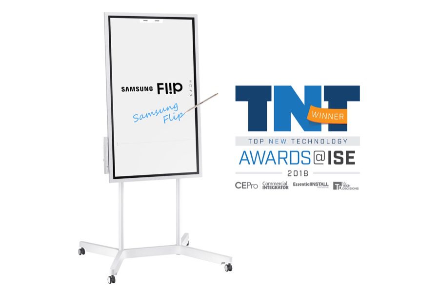 Samsung ISE 2018 Samsung Flip award
