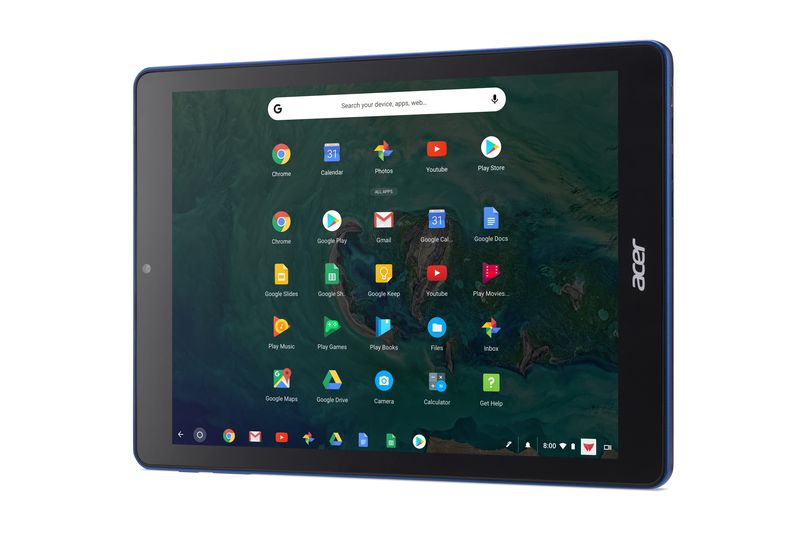 Acer Chromebook Tab 10 launcher
