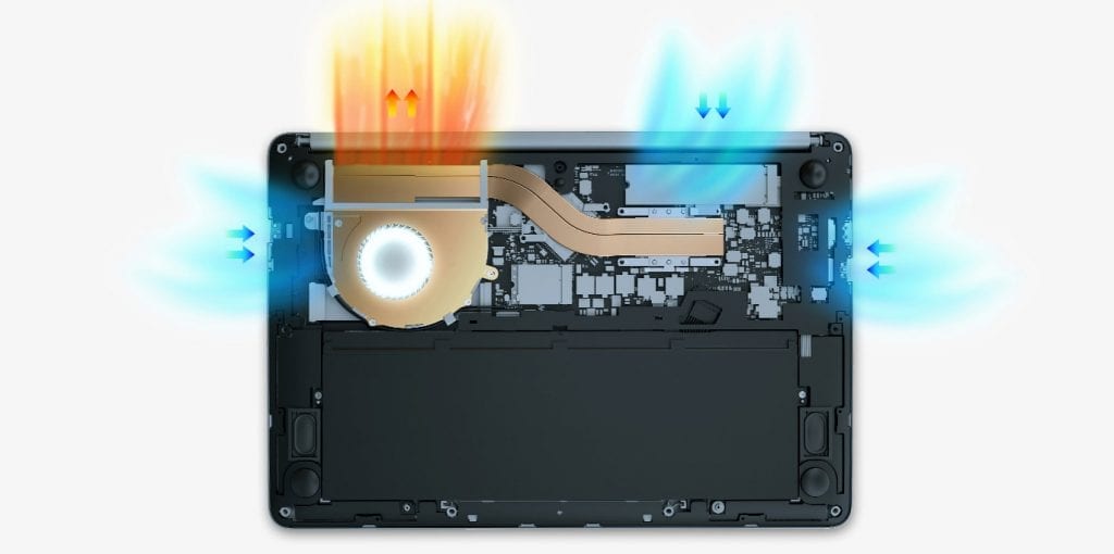 Honor MagicBook fan