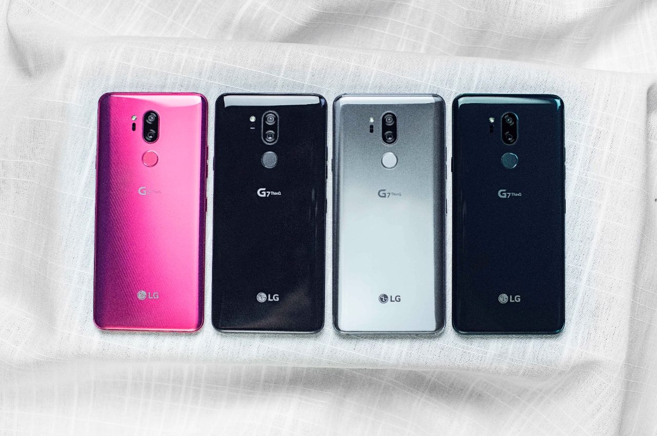 LG G7 colors