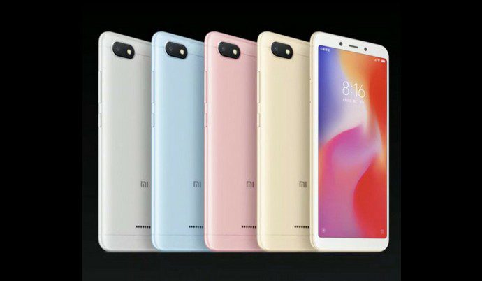 Xiaomi Redmi 6 colors
