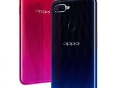 Oppo F9 Sunrise Red Twilight Blue