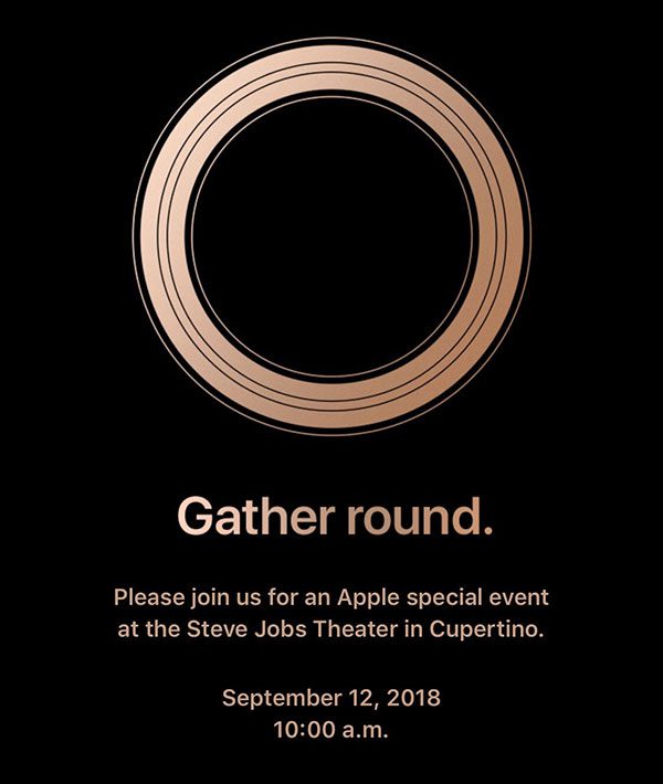 Apple 12 September 2018 event