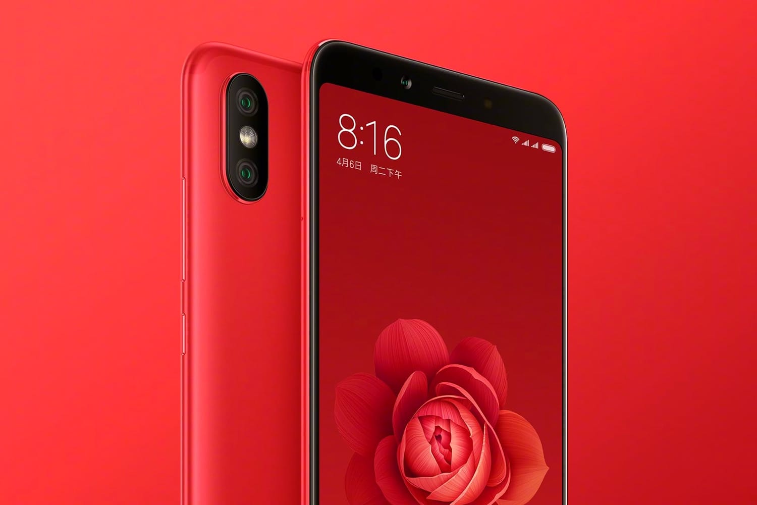 Xiaomi Mi A2 red hero