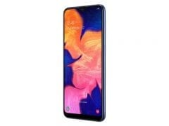 Samsung Galaxy A10 perspective blue