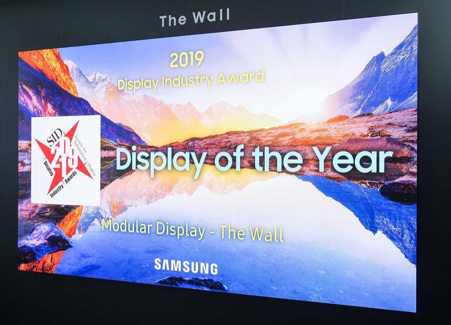 Samsung the wall sid display of the year 4