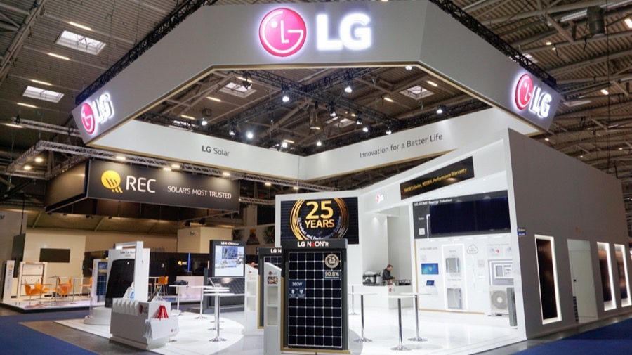LG at intersolar 2019