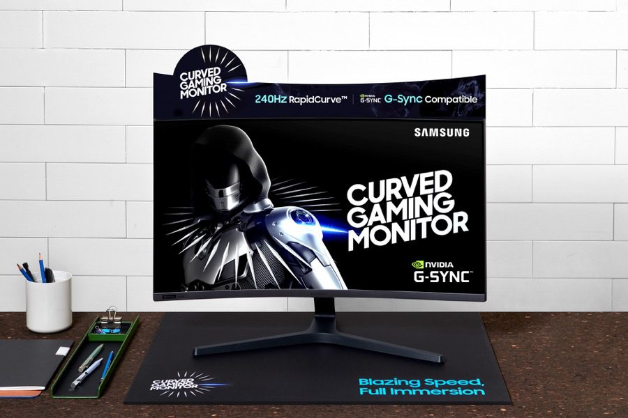 Samsung CRG5 C27RG5 gaming monitor 2