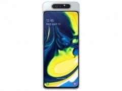 Samsung galaxy a80 ghost white front camera up