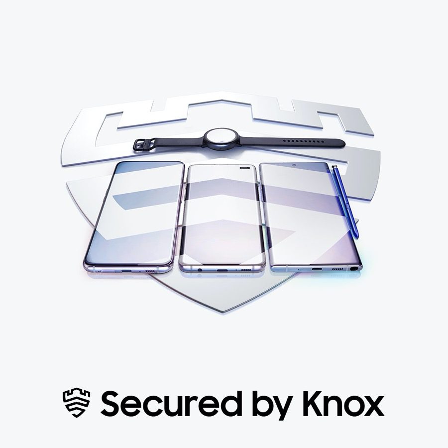 Samsung secured by Knox