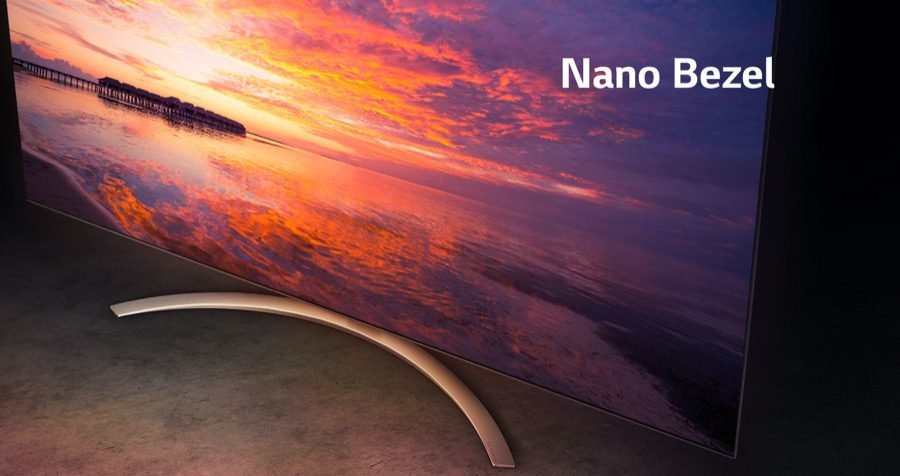 LG 4K NanoCell SM8200PLA nano bezel