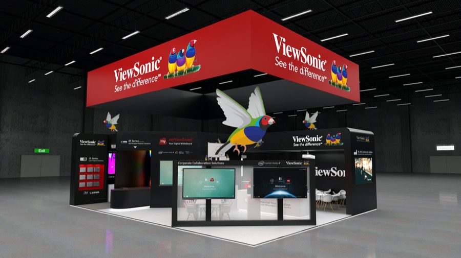 ViewSonic ISE Booth